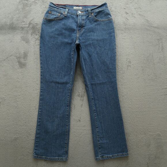 Levi's 550 Jeans Women's Size 8M Blue Mid-Rise Relaxed Bootcut 28.5" Inseam - Picture 1 of 16